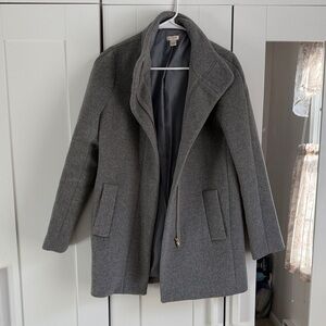 JCrew Charcoal Pea Coat
